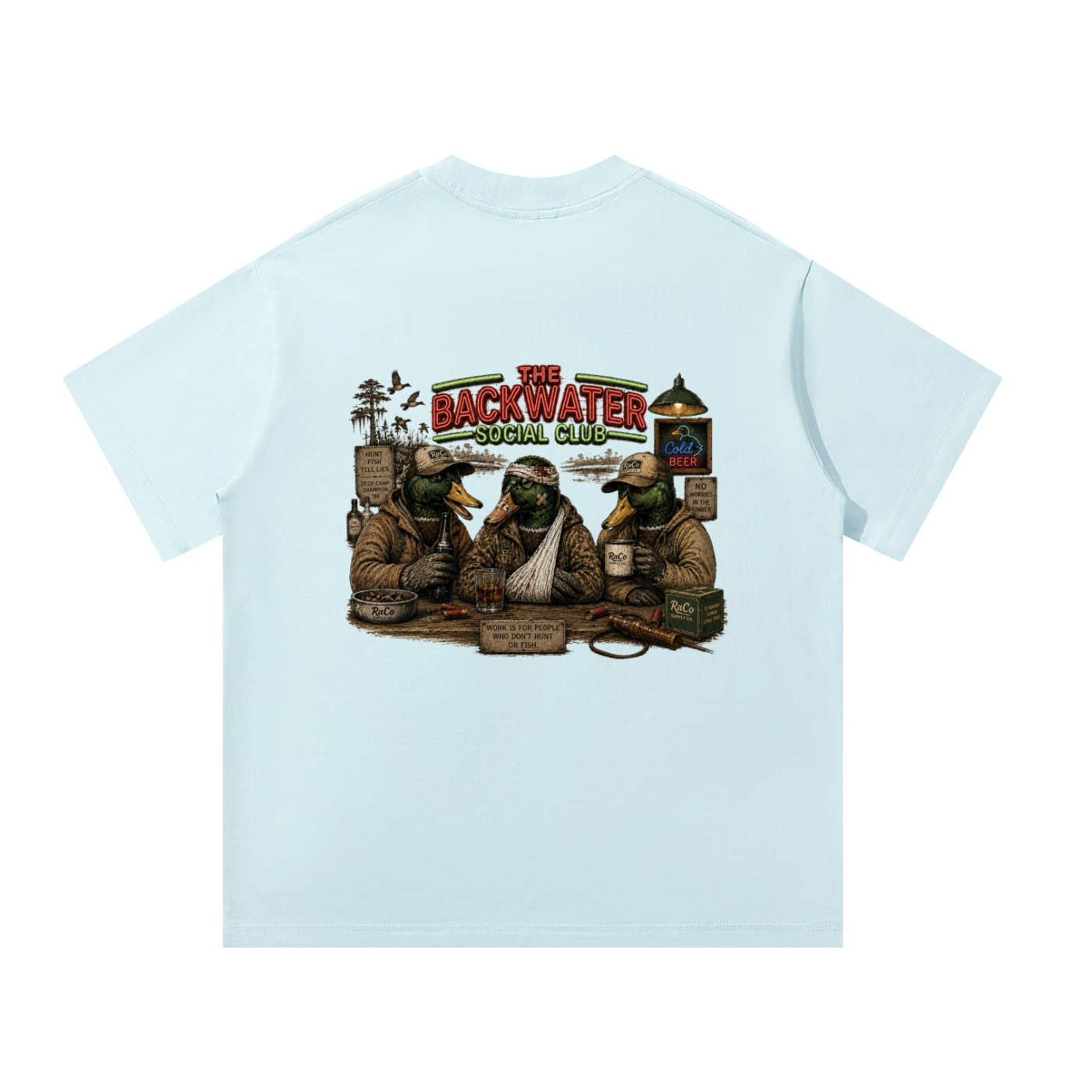 Backwater Social Club Short Sleeve Tee