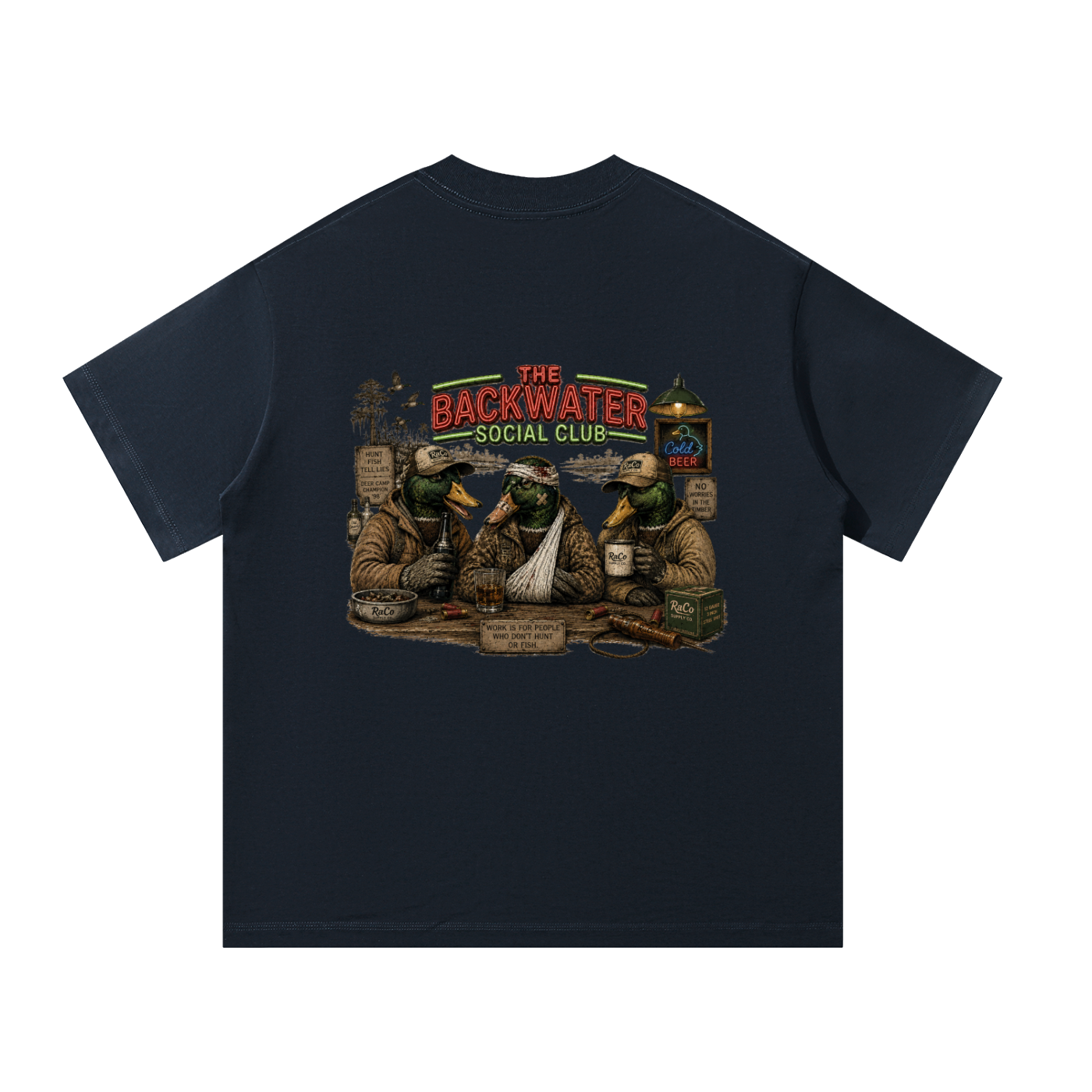 Backwater Social Club Short Sleeve Tee