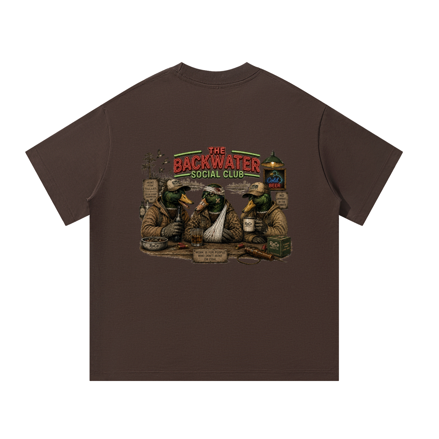 Backwater Social Club Short Sleeve Tee